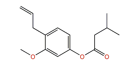 4-Allyl-3-methoxyphenyl 3-methylbutanoate